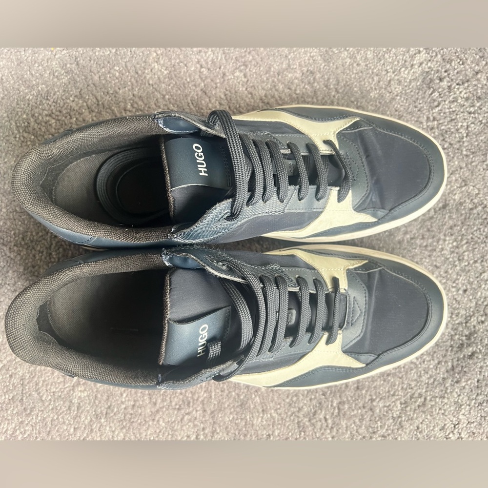 Hugo Boss blue men shoes